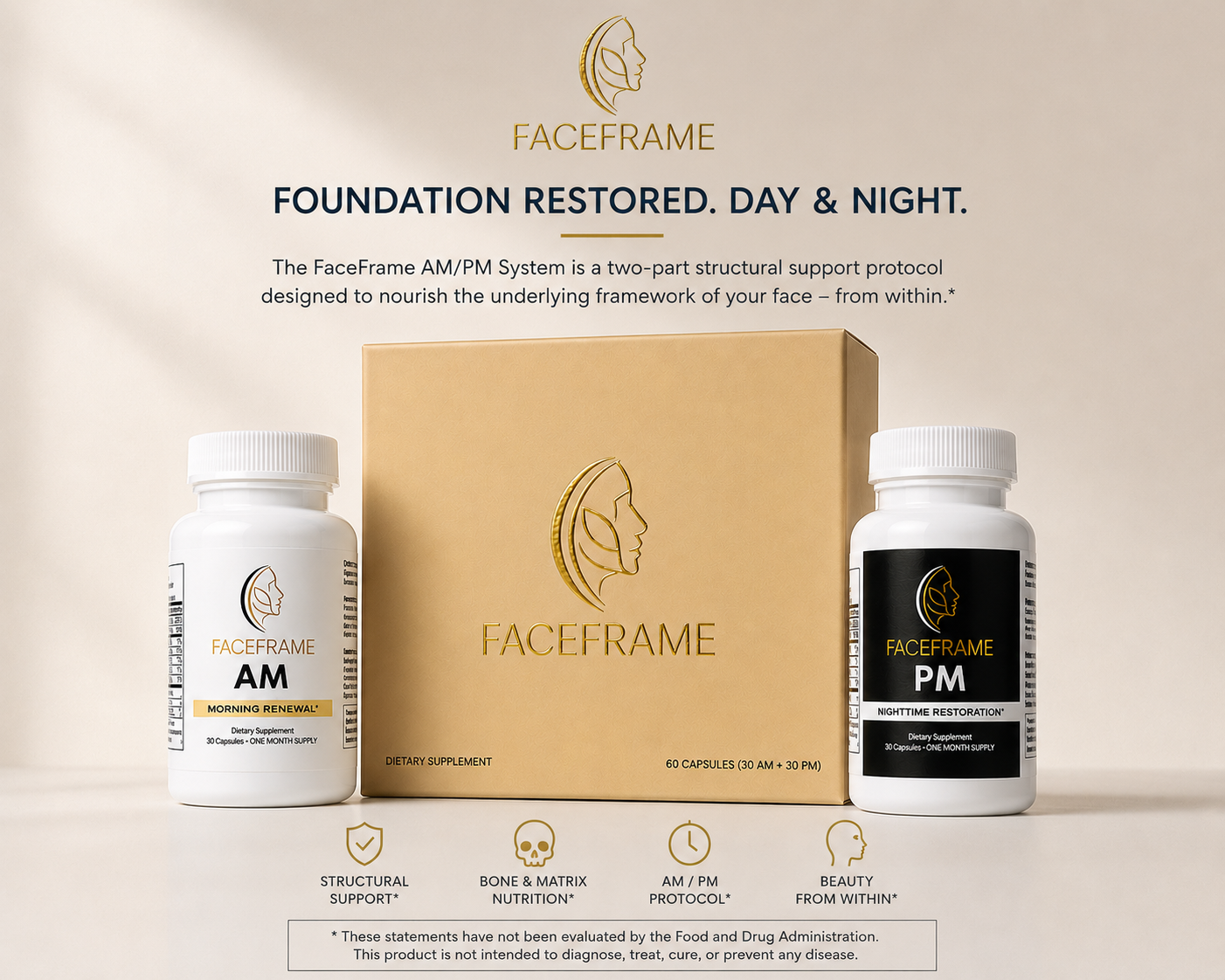 FaceFrame™ AM/PM — 3-Month Supply